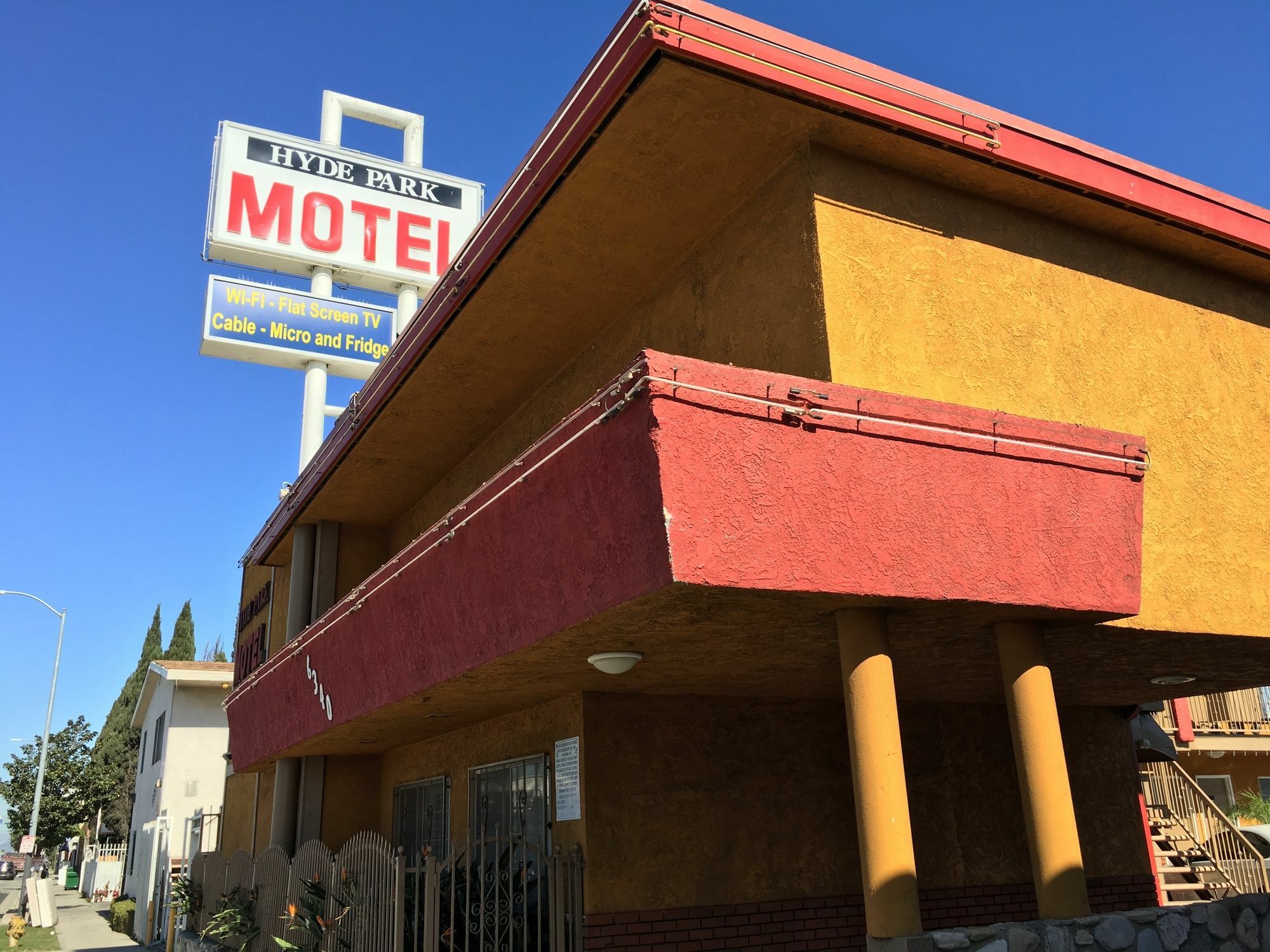 Hyde Park Motel Los Angeles Eksteriør billede